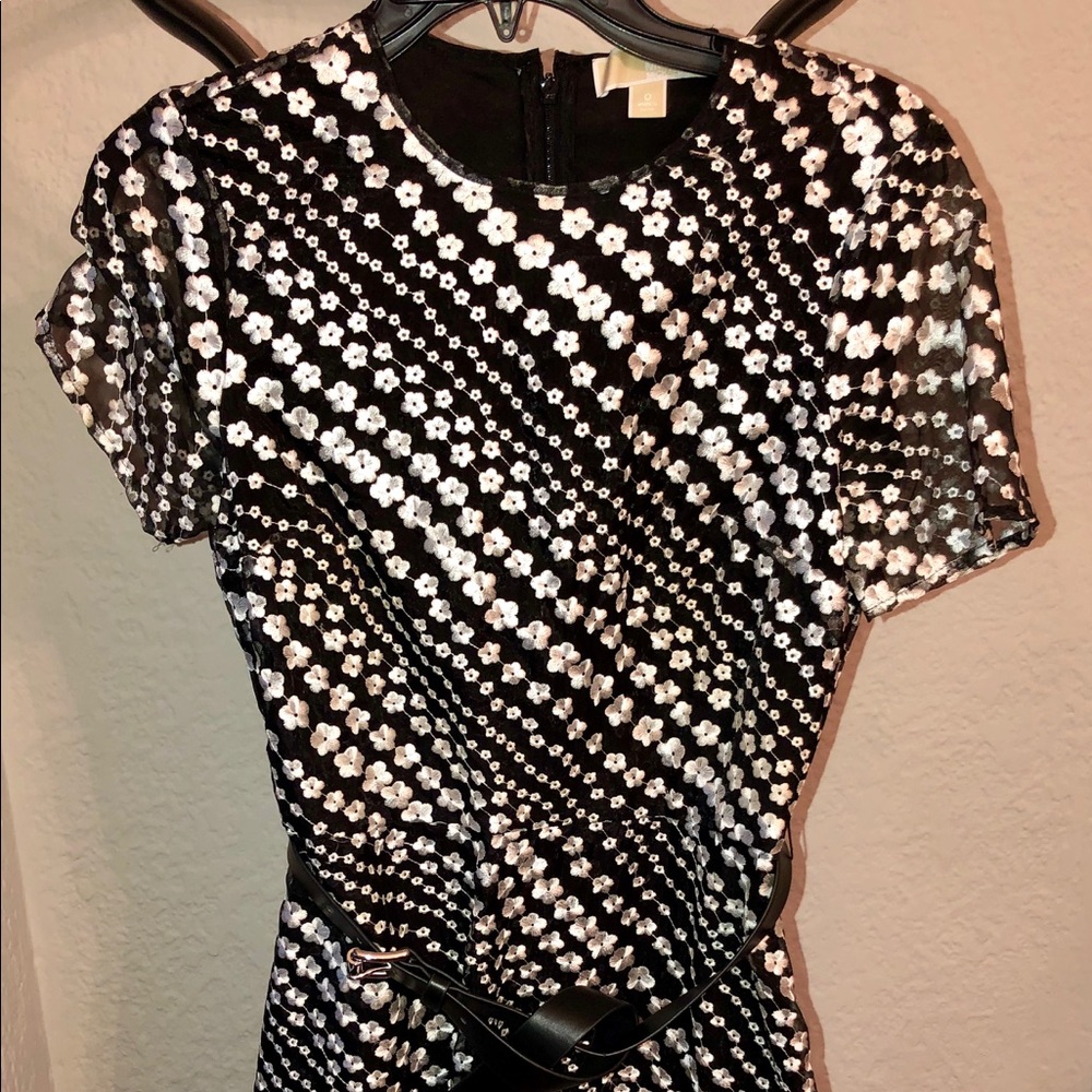 MK Embroidered Floral Dress